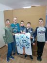 Акция «Зажги синим!» при участии детей с ОВЗ, посещающих шахматный клуб и театральную студию ГБУ «Центр помощи детям»